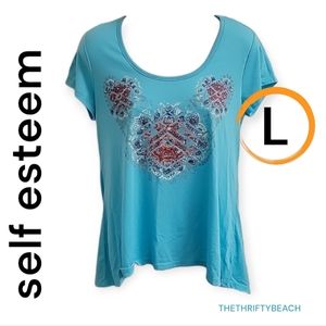 Self Esteem High-low Top